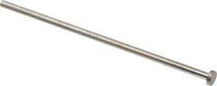 Gibraltar - 5mm Pin Diam, 10mm Head Diam x 3mm Head Height, 160mm OAL, Straight Ejector Pin - Steel, 157mm Pin Length - Eagle Tool & Supply