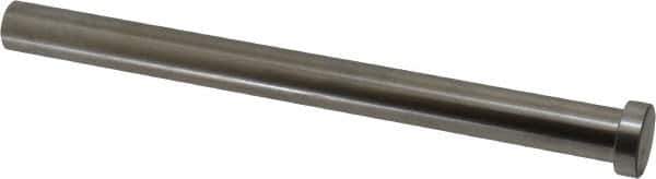 Gibraltar - 16mm Pin Diam, 22mm Head Diam x 7mm Head Height, 200mm OAL, Straight Ejector Pin - Steel, 193mm Pin Length - Eagle Tool & Supply