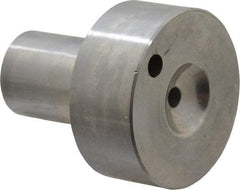 Gibraltar - 1" Shank Diam x 1-13/32" Shank Length, 2" Head Diam, 2-9/32" OAL, Die & Mold Sprue Bushing - 7/8" Head Height, 7/32" Hole Diam, 3/16" Cavity Depth, 1/2" Corner Radius, Series B, Steel - Eagle Tool & Supply