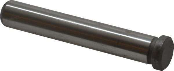 Gibraltar - 1/2" Pin Diam, 3-1/4" OAL, Nickel Chromium Molybdenum Steel, Die & Mold Leader Pin - 5/8" Head Diam x 3/16" Head Height - Eagle Tool & Supply