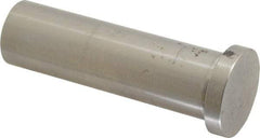 Gibraltar - 0.749" Pin Diam, 2-3/4" OAL, Steel, Die & Mold Leader Pin - 0.999" Head Diam x 3/16" Head Height, +0.0000/-0.0600 OAL Tolerance - Eagle Tool & Supply