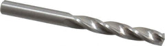 Guhring - 5.9mm 150° Solid Carbide Jobber Drill - Bright Finish, Right Hand Cut, Spiral Flute, Straight Shank, 66mm OAL, Standard Point - Eagle Tool & Supply