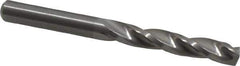 Guhring - 6.4mm 150° Solid Carbide Jobber Drill - Bright Finish, Right Hand Cut, Spiral Flute, Straight Shank, 70mm OAL, Standard Point - Eagle Tool & Supply