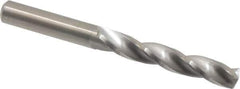 Guhring - 7.1mm 150° Solid Carbide Jobber Drill - Bright Finish, Right Hand Cut, Spiral Flute, Straight Shank, 74mm OAL, Standard Point - Eagle Tool & Supply