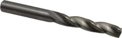 Guhring - 7.8mm 150° Solid Carbide Jobber Drill - Bright Finish, Right Hand Cut, Spiral Flute, Straight Shank, 79mm OAL, Standard Point - Eagle Tool & Supply