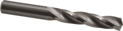 Guhring - 10mm 150° Solid Carbide Jobber Drill - Bright Finish, Right Hand Cut, Spiral Flute, Straight Shank, 89mm OAL, Standard Point - Eagle Tool & Supply