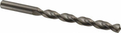 Guhring - 9mm 130° Solid Carbide Jobber Drill - Bright Finish, Right Hand Cut, Parabolic Flute, Straight Shank, 4-7/8" OAL, Standard Point - Eagle Tool & Supply