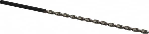 Guhring - 5.1mm 130° 2-Flute High Speed Steel Extra Length Drill Bit - Eagle Tool & Supply