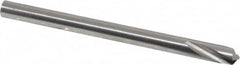 Guhring - 4mm Body Diam, 120°, 55mm OAL, High Speed Steel Spotting Drill - Eagle Tool & Supply