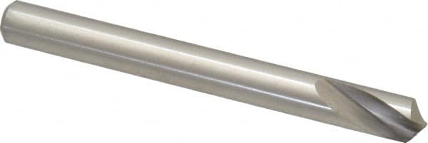 Guhring - 8mm Body Diam, 120°, 79mm OAL, High Speed Steel Spotting Drill - Eagle Tool & Supply