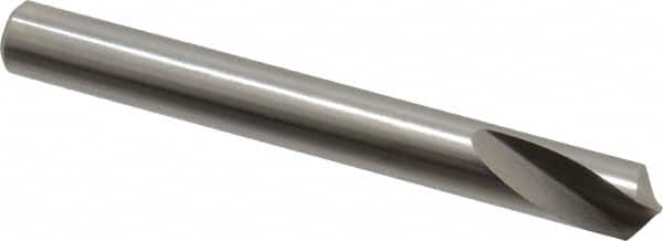 Guhring - 10mm Body Diam, 120°, 89mm OAL, High Speed Steel Spotting Drill - Eagle Tool & Supply