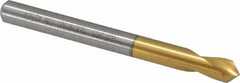 Guhring - 6mm Body Diam, 90°, 66mm OAL, High Speed Steel Spotting Drill - Eagle Tool & Supply