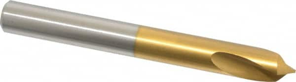 Guhring - 10mm Body Diam, 90°, 89mm OAL, High Speed Steel Spotting Drill - Eagle Tool & Supply