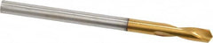 Guhring - 3mm Body Diam, 120°, 46mm OAL, High Speed Steel Spotting Drill - Eagle Tool & Supply