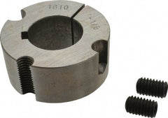 Browning - 1-1/8" Bore, 3/8 x 5/8 Thread, Tapered Lock Sprocket Bushing - Eagle Tool & Supply