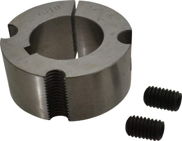 Browning - 1-1/4" Bore, 3/8 x 5/8 Thread, Tapered Lock Sprocket Bushing - Eagle Tool & Supply