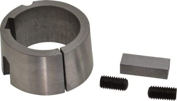 Browning - 2-7/16" Bore, 1/2 x 1 Thread, Tapered Lock Sprocket Bushing - Eagle Tool & Supply
