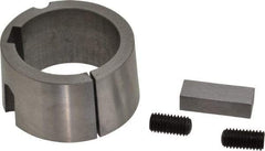 Browning - 2-7/16" Bore, 1/2 x 1 Thread, Tapered Lock Sprocket Bushing - Eagle Tool & Supply
