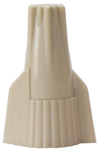 3M - 2, 20 to 3, 10 AWG, 600 Volt, Flame Retardant, Wing Twist on Wire Connector - Tan, 221°F - Eagle Tool & Supply