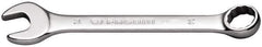 Facom - 6mm 12 Point Offset Combination Wrench - 15° Offset Angle, 3-9/16" OAL, Steel, Satin Finish - Eagle Tool & Supply