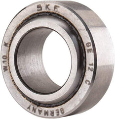 SKF - 12mm Bore Diam, 2,565 Lb Dynamic Capacity, Spherical Plain Bearing - 6,413 Lb Static Load Capacity - Eagle Tool & Supply