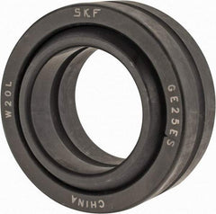 SKF - 25mm Bore Diam, 10,800 Lb Dynamic Capacity, Spherical Plain Bearing - 54,000 Lb Static Load Capacity - Eagle Tool & Supply