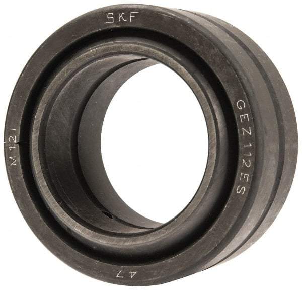 SKF - 1-3/4" Bore Diam, 38,250 Lb Dynamic Capacity, Spherical Plain Bearing - 2-13/16" OD, 1-17/32" Thick, 114,750 Lb Static Load Capacity - Eagle Tool & Supply