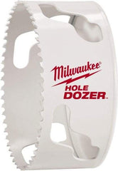 Milwaukee Tool - 6" Diam, 1-1/2" Cutting Depth, Hole Saw - Bi-Metal Saw, Toothed Edge - Eagle Tool & Supply