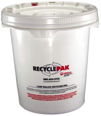 Recyclepak - 15 Inch Deep, Ballast Bucket - 15 Inch Diameter, 69 Lb. Capacity, 5 Gallon Pail - Eagle Tool & Supply