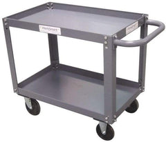 Value Collection - 1,200 Lb Capacity, 24" Wide x 36" Long x 27" High Service Cart - 2 Shelf, Steel - Eagle Tool & Supply