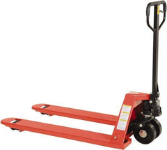 Vestil - 5,500 Lb Capacity, 7-3/4" Lift Economy Pallet Truck - 2-7/8" Min Lift Height, 48" Fork Length x 27" Fork Width, 27" Overall Width - Eagle Tool & Supply