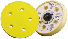 3M - 5" Diam Hook & Loop Disc Backing Pad - Soft Density, 12,000 RPM - Eagle Tool & Supply