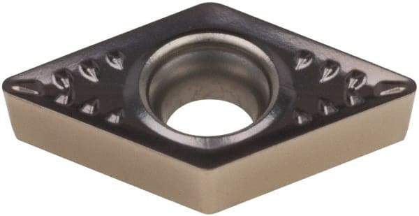 Walter - DCMT32.51 PS5 Grade WSM20 Carbide Turning Insert - 55° Diamond, 3/8" Inscr Circle, 5/32" Thick, 1/64" Corner Radius - Eagle Tool & Supply
