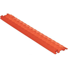 Checkers - On Floor Cable Covers Cover Material: Polyurethane Number of Channels: 1-1/2 - Eagle Tool & Supply