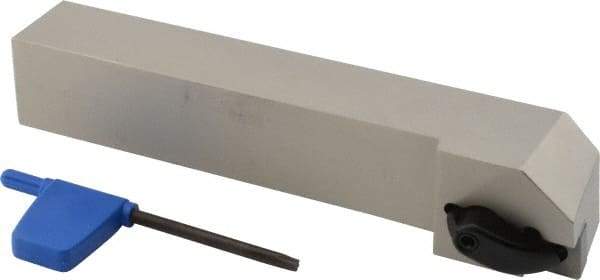 Iscar - DCLN, Left Hand Cut, 95° Lead Angle, 1" Shank Height x 1" Shank Width, Negative Rake Indexable Turning Toolholder - 6" OAL, CN.. Insert Compatibility, Series Isoturn - Eagle Tool & Supply