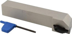 Iscar - DCLN, Left Hand Cut, 95° Lead Angle, 1" Shank Height x 1" Shank Width, Negative Rake Indexable Turning Toolholder - 6" OAL, CN.. Insert Compatibility, Series Isoturn - Eagle Tool & Supply