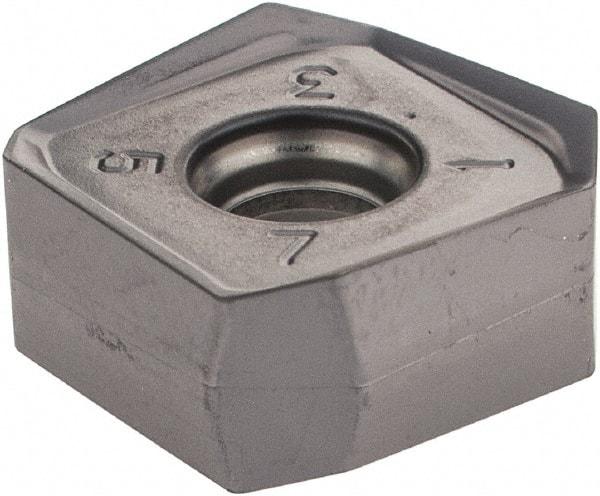 Iscar - S845 SXMU1606 MM Grade IC928 Carbide Milling Insert - TiAlN Finish, 0.3004" Thick, 0.6378" Inscribed Circle, 0.8mm Corner Radius - Eagle Tool & Supply