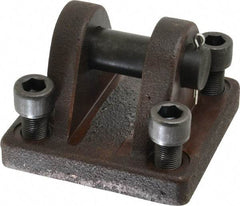 Schrader Bellows - Hydraulic Cylinder Cap Clevis Mounting Kit - 3-1/4" Bore - Eagle Tool & Supply