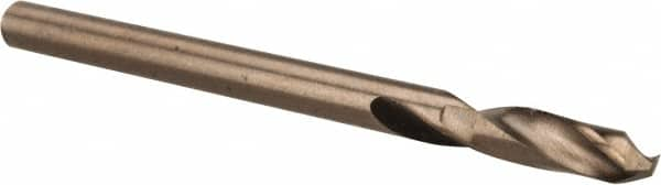 Cleveland - 0.1181" 135° Spiral Flute Cobalt Screw Machine Drill Bit - Eagle Tool & Supply