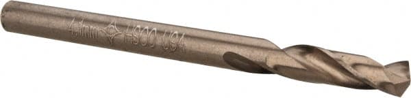 Cleveland - 4.09956mm 135° Spiral Flute Cobalt Screw Machine Drill Bit - Eagle Tool & Supply