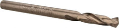 Cleveland - 4.09956mm 135° Spiral Flute Cobalt Screw Machine Drill Bit - Eagle Tool & Supply