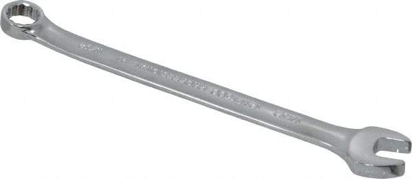 Proto - 11/32" 12 Point Offset Combination Wrench - 15° Offset Angle, 5-5/8" OAL, Steel, Chrome Finish - Eagle Tool & Supply