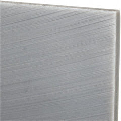 Made in USA - 1/4" Thick x 12" Wide x 1' Long, Polyethylene (UHMW) Sheet - Black, Oil-Filled Grade - Eagle Tool & Supply