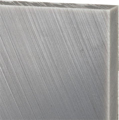 Made in USA - 1/2" Thick x 12" Wide x 1' Long, Polyethylene (UHMW) Sheet - Black, Oil-Filled Grade - Eagle Tool & Supply