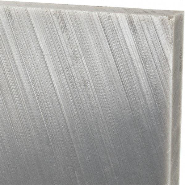 Made in USA - 3/8" Thick x 12" Wide x 2' Long, Polyethylene (UHMW) Sheet - Black, Oil-Filled Grade - Eagle Tool & Supply