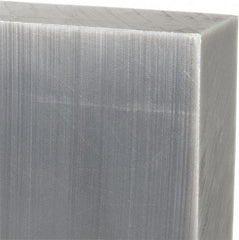 Made in USA - 1" Thick x 12" Wide x 2' Long, Polyethylene (UHMW) Sheet - Black, Oil-Filled Grade - Eagle Tool & Supply