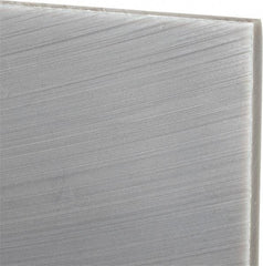 Made in USA - 1/4" Thick x 12" Wide x 3' Long, Polyethylene (UHMW) Sheet - Black, Oil-Filled Grade - Eagle Tool & Supply