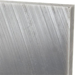 Made in USA - 3/8" Thick x 12" Wide x 3' Long, Polyethylene (UHMW) Sheet - Black, Oil-Filled Grade - Eagle Tool & Supply
