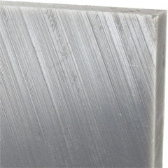 Made in USA - 3/8" Thick x 24" Wide x 2' Long, Polyethylene (UHMW) Sheet - Black, Oil-Filled Grade - Eagle Tool & Supply