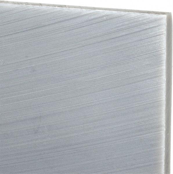 Made in USA - 1/4" Thick x 24" Wide x 4' Long, Polyethylene (UHMW) Sheet - Black, Oil-Filled Grade - Eagle Tool & Supply